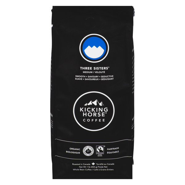 KICKING HORSE ORGANIC F/T COFFEE THREE SISTERS
