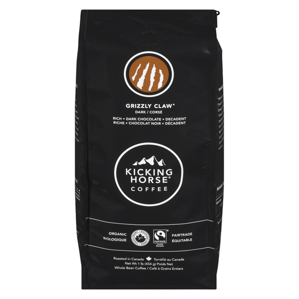 KICKING HORSE ORGANIC F/T COFFEE GRIZZLY CLAW