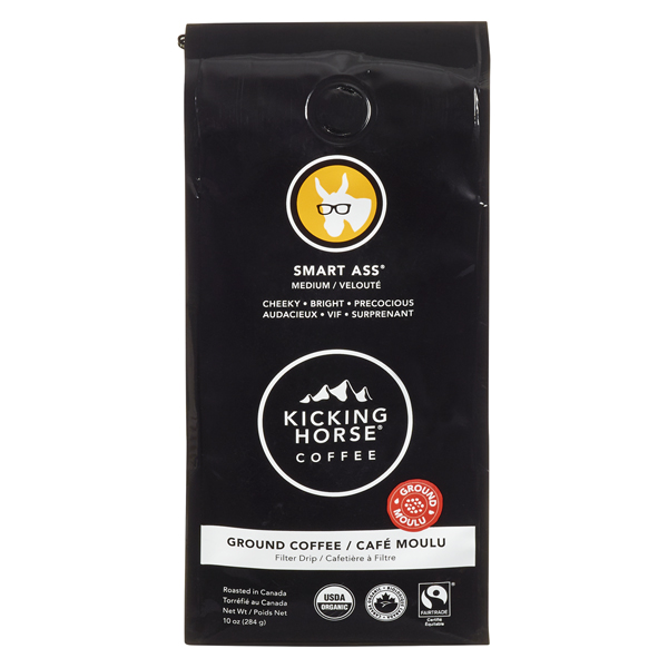 KICKING HORSE ORGANIC F/T COFFEE GROUND SMART ASS