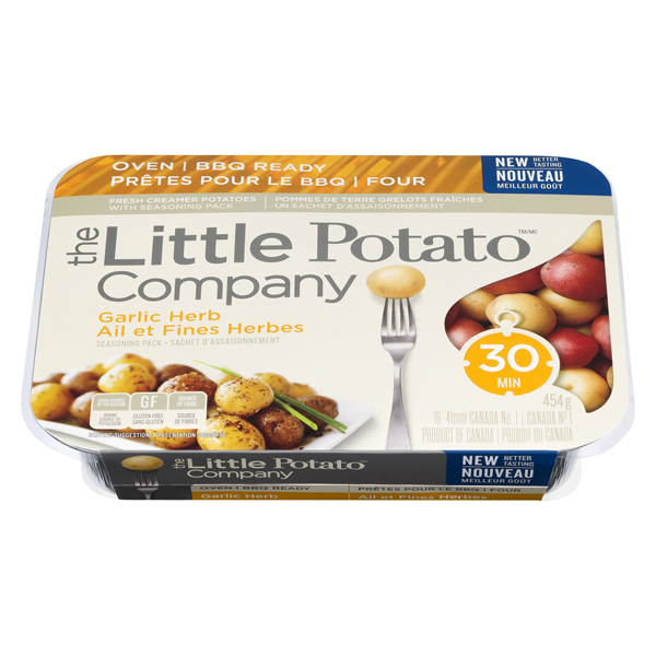 THE LITTLE POTATO COMPANY CREAMER GARLIC HERB