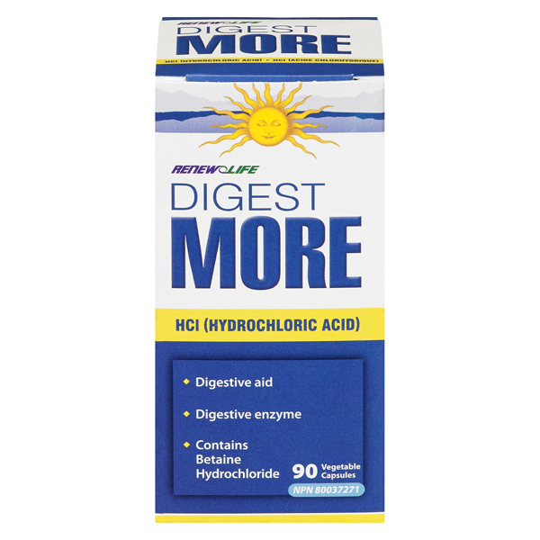 RENEW LIFE DIGEST MORE HCI
