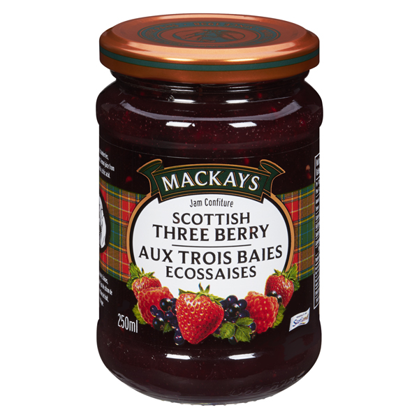 MACKAYS SCOTTISH THREE BERRY JAM