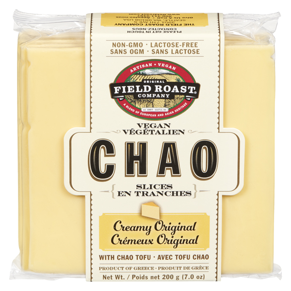 FIELD ROAST VEGAN CHAO CHEEZE SLICES CREAMY ORIGINAL