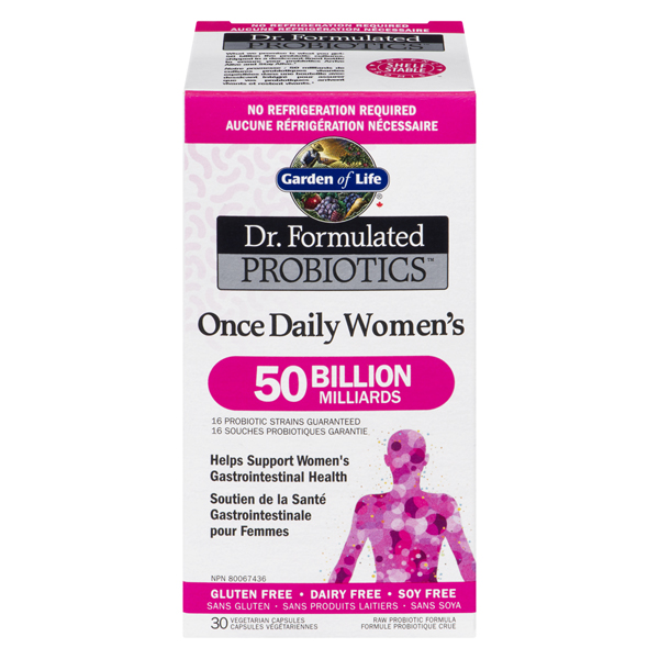 GOL DR FORMULATED PROBIOTICS ONCE DAILY WOMENS 50 BILLION