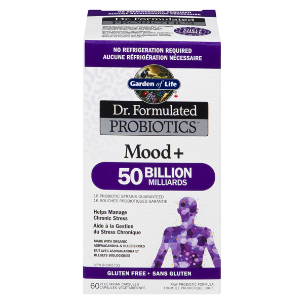 GARDEN OF LIFE DR PROBIOTICS MOOD+ 50 BILLION SHELF STABLE