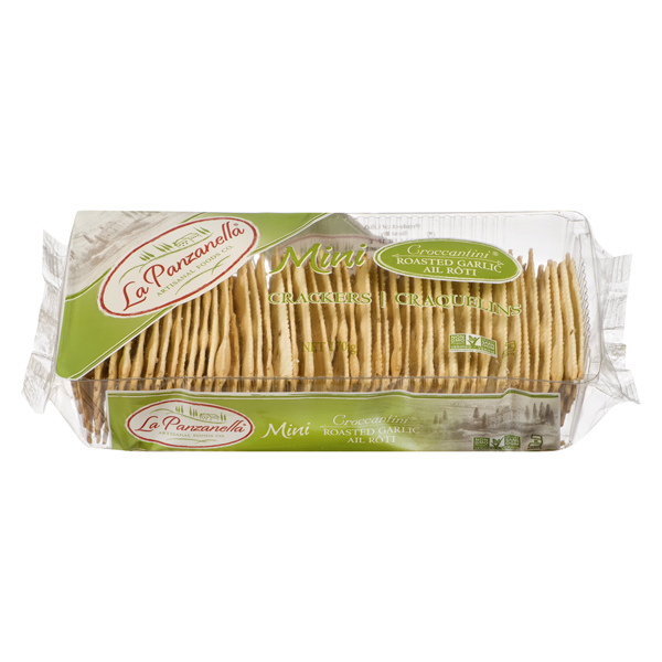 LA PANZANELLA MINI CROCCANTINI CRACKER GARLIC