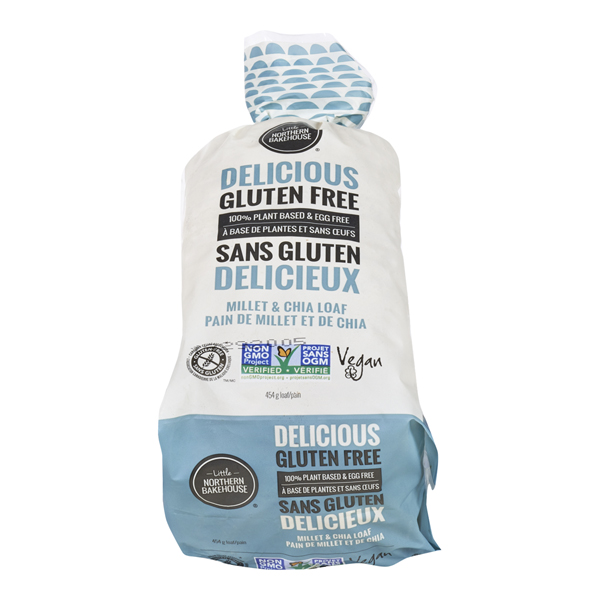 LITTLE NORTHERN BAKEHOUSE GF BREAD MILLET & CHIA
