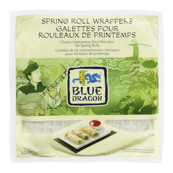 BLUE DRAGON SPRING ROLL WRAPPERS