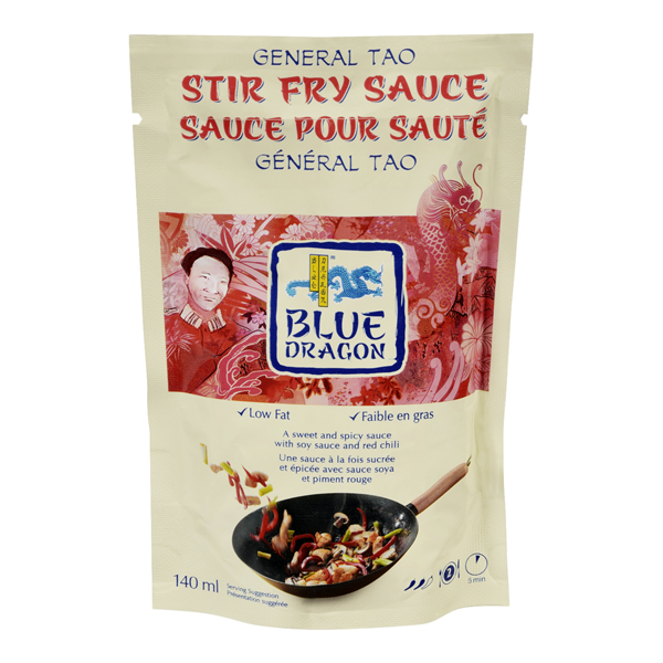 BLUE DRAGON BROCCOLI GENERAL TAO SAUCE