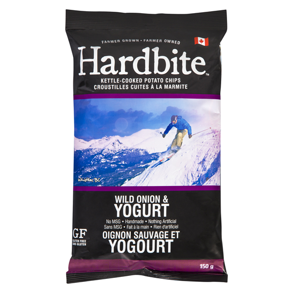 HARDBITE WILD ONION & YOGURT CHIPS