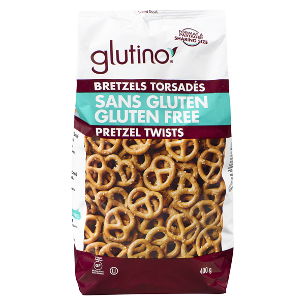GLUTINO GLUTEN FREE PRETZEL TWISTS