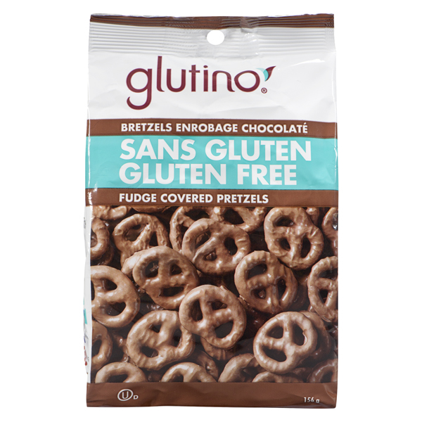 GLUTINO GLUTEN FREE CHOCOLATE PRETZEL