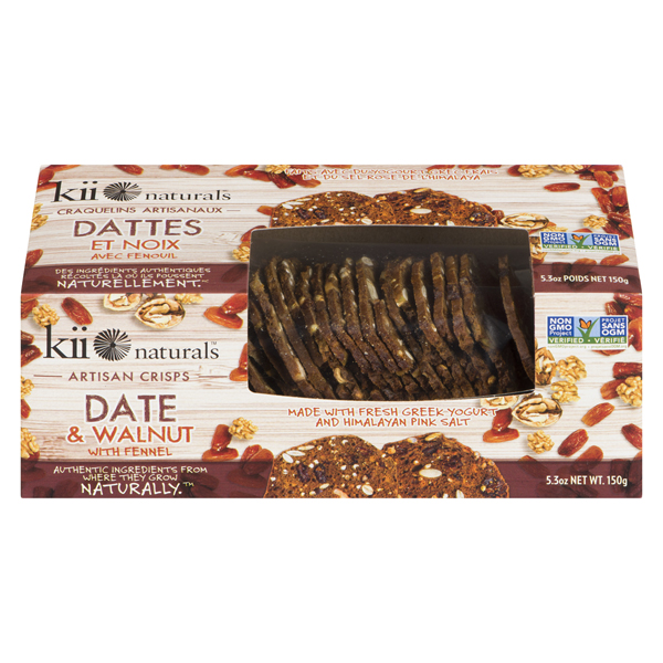 KII NATURALS DATE & WALNUT CRISPS