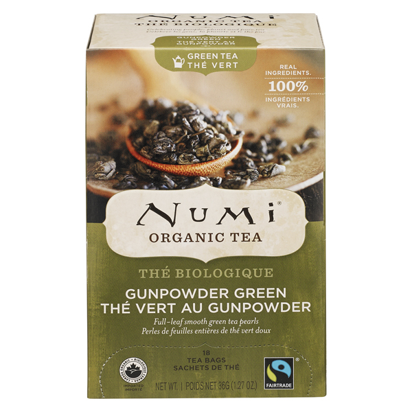 NUMI ORGANIC GUNPOWDER GREEN TEA