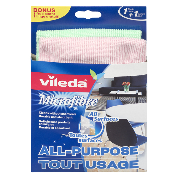 VILEDA MICROFIBRE ALL-PURPOSE CLOTH