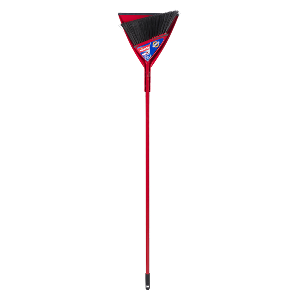 VILEDA OSKAR BROOM WITH CLIP DUSTPAN