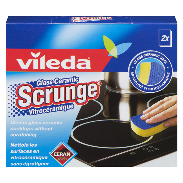 VILEDA GLASS AND CERAMIC SCRUNGE