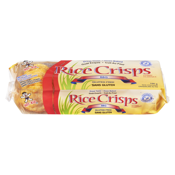 HOT KID RICE CRISPS BBQ