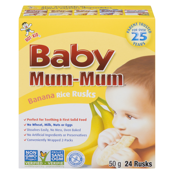 HOT KID BABY MUM-MUM BANANA WAFER