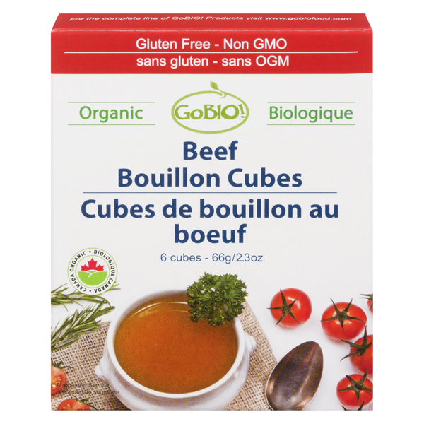 GO BIO ORGANIC BOUILLON CUBE BEEF