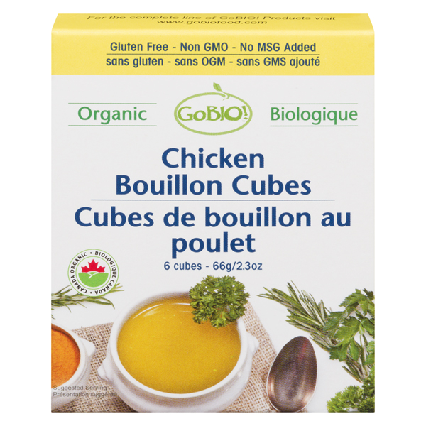 GO BIO ORGANIC BOUILLON CUBE CHICKEN