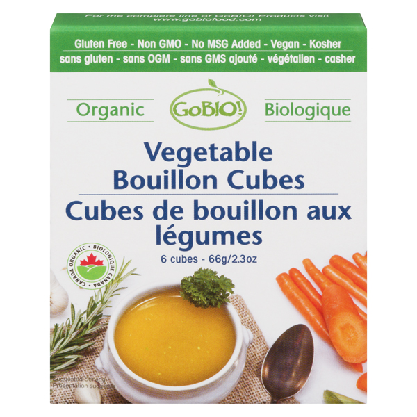 GO BIO ORGANIC BOUILLON CUBE VEGETABLE