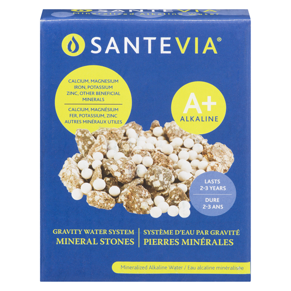 SANTEVIA GRAVITY WATER SYSTEM MINERAL STONES
