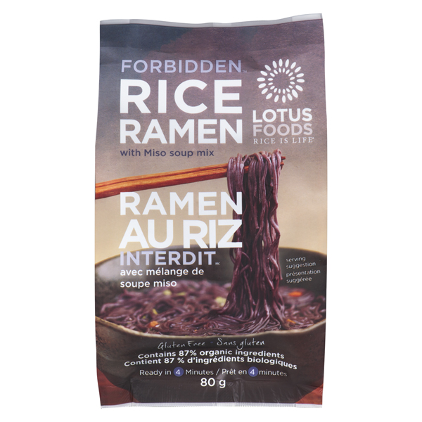 LOTUS FOODS FORBIDDEN RICE RAMEN