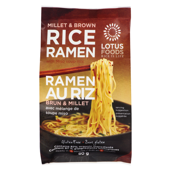 LOTUS FOODS MILLET & BROWN RICE RAMEN