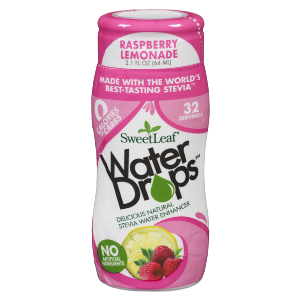 SWEETLEAF WATER DROPS RASPBERRY LEMONADE