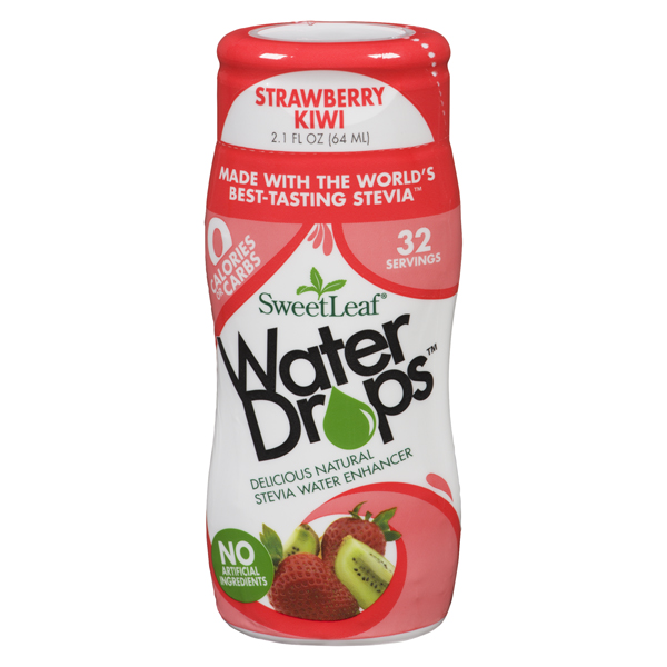 SWEETLEAF WATER DROPS STRAWBERRY KIWI