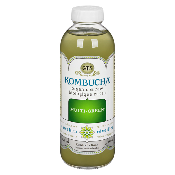 GTS RAW KOMBUCHA MULTI-GREEN