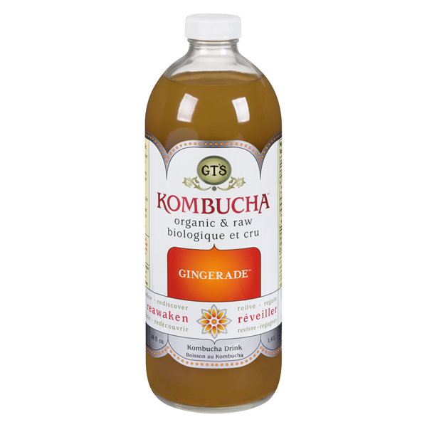 GTS RAW KOMBUCHA GINGERADE