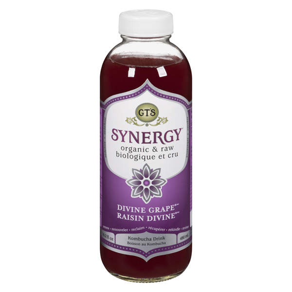 GTS RAW SYNERGY DIVINE GRAPE KOMBUCHA