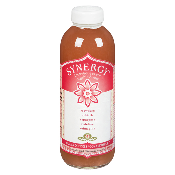 GTS RAW SYNERGY GUAVA GODDESS KOMBUCHA