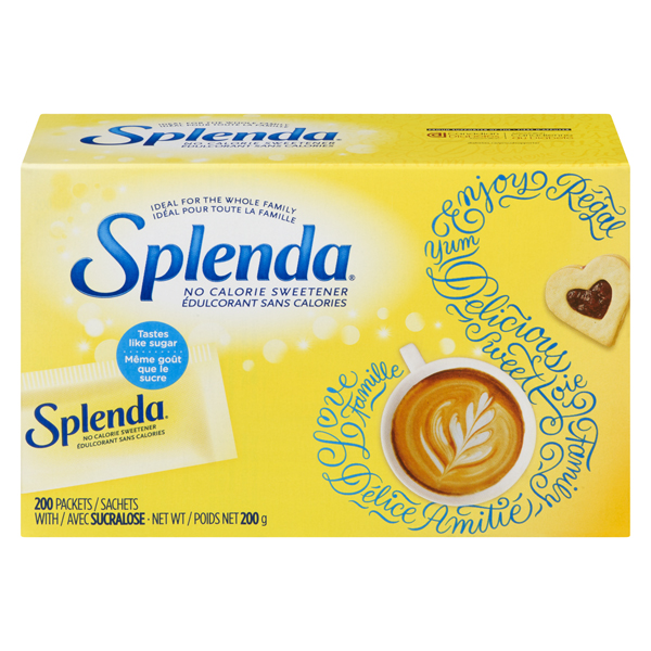 SPLENDA SWEETENER PACKETS