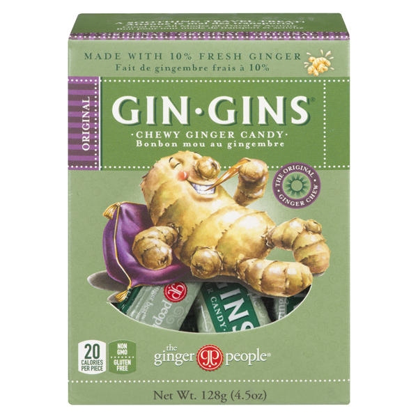 THE GINGER PEOPLE GINGER CHEWS ORIGINAL