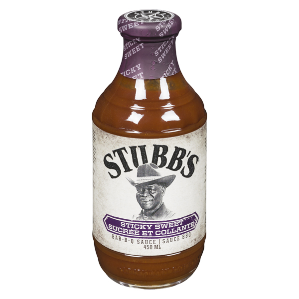 STUBBS BAR-B-Q SAUCE STICKY SWEET