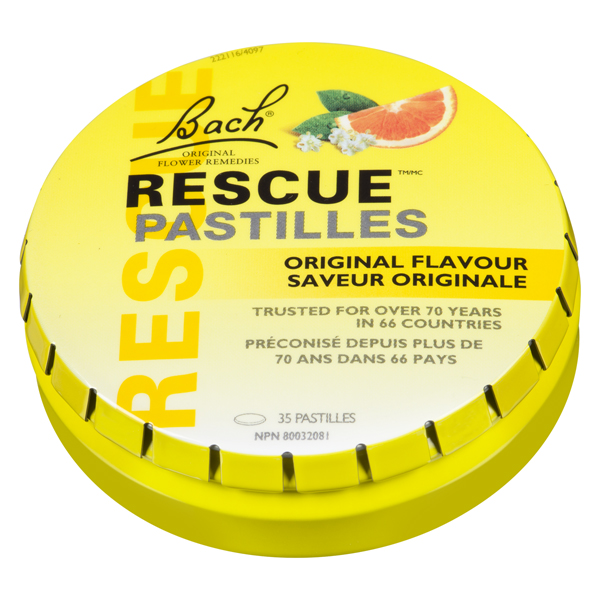 BACH RESCUE PASTILLES ORIGINAL FLAVOUR