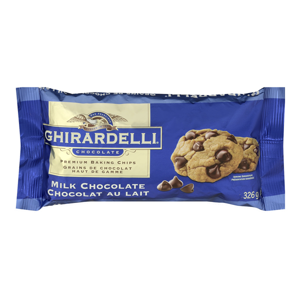 GHIRARDELLI MILK CHOCOLATE CHIPS