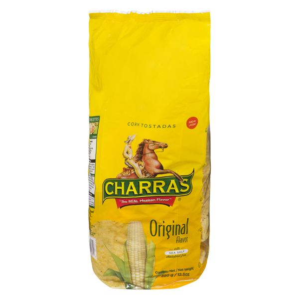 CHARRAS TOSTADAS CORN