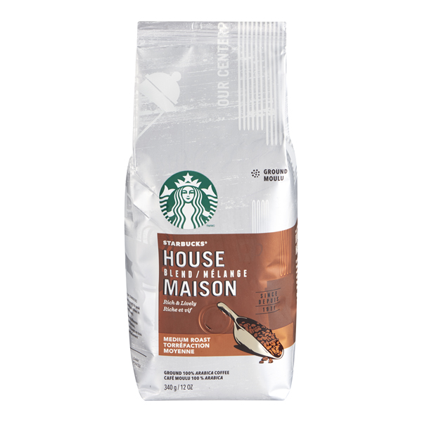 STARBUCKS MEDIUM HOUSE BLEND GROUND