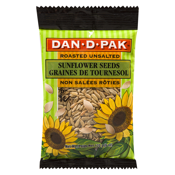 DAN-D PAK SUNFLOWER SEEDS ROASTED UNSALTED