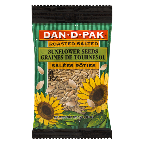 DAN-D PAK SUNFLOWER SEEDS ROASTED SALTED