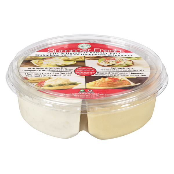 SUMMER FRESH DIPS & HUMMUS VARIETY PACK
