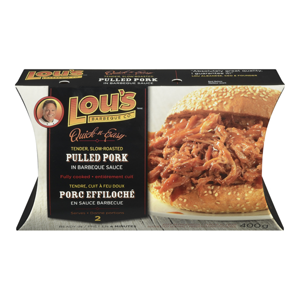 LOU'S KITCHEN PULLED PORK IN BBQ SAUCE