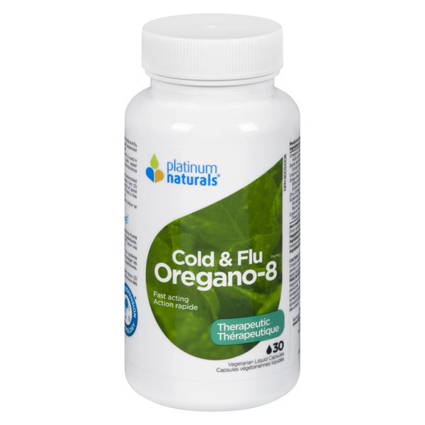PLATINUM NATURALS COLD & FLU OREGANO-8
