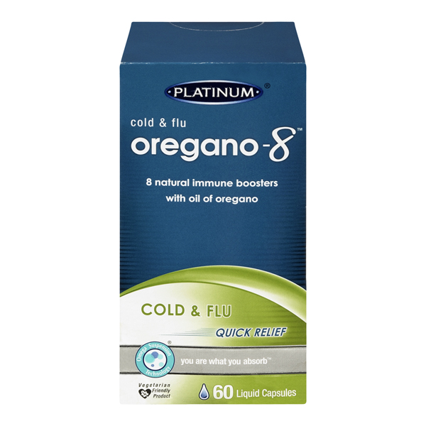 PLATINUM NATURALS COLD & FLU OREGANO-8