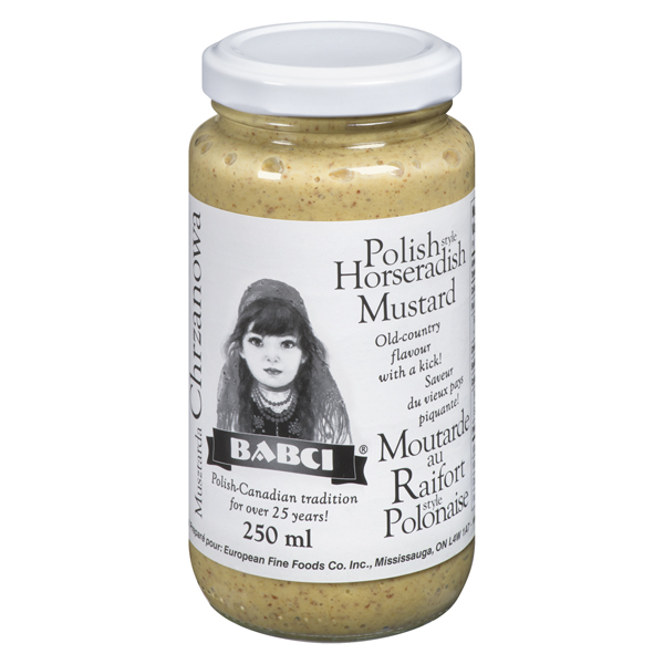 BABCI POLISH STYLE HORSERADISH MUSTARD