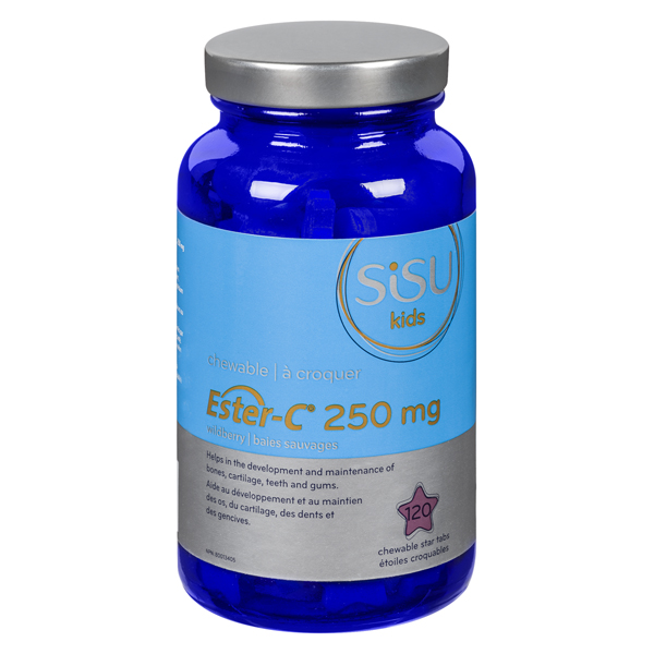SISU KIDS ESTER-C WILDBERRY  250mg